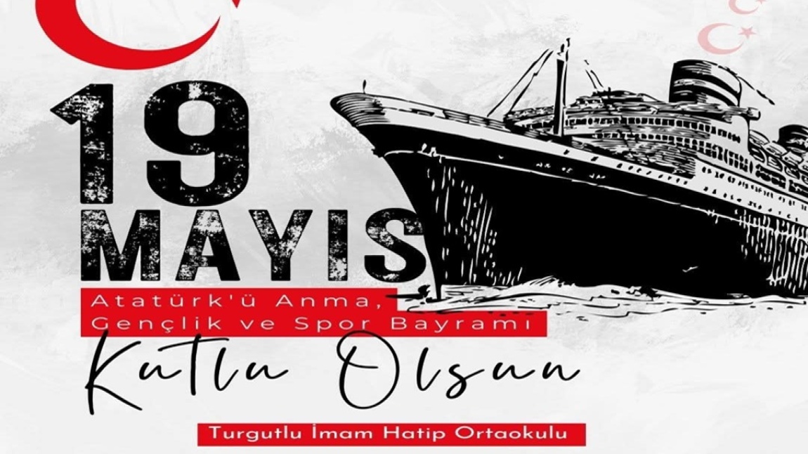 19 Mayıs Atatürk'ü Anma Gençlik ve Spor Bayramı kutlu olsun... 